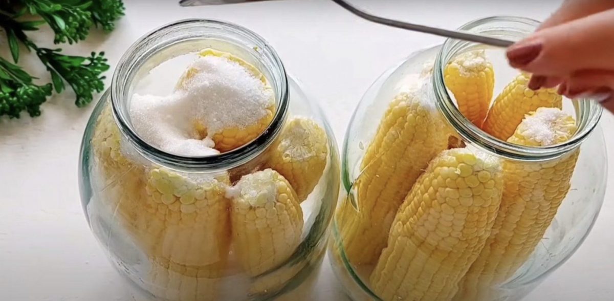 Nous mangeons du maïs tout l’hiver il a le goût du maïs frais. Partager une recette simple de